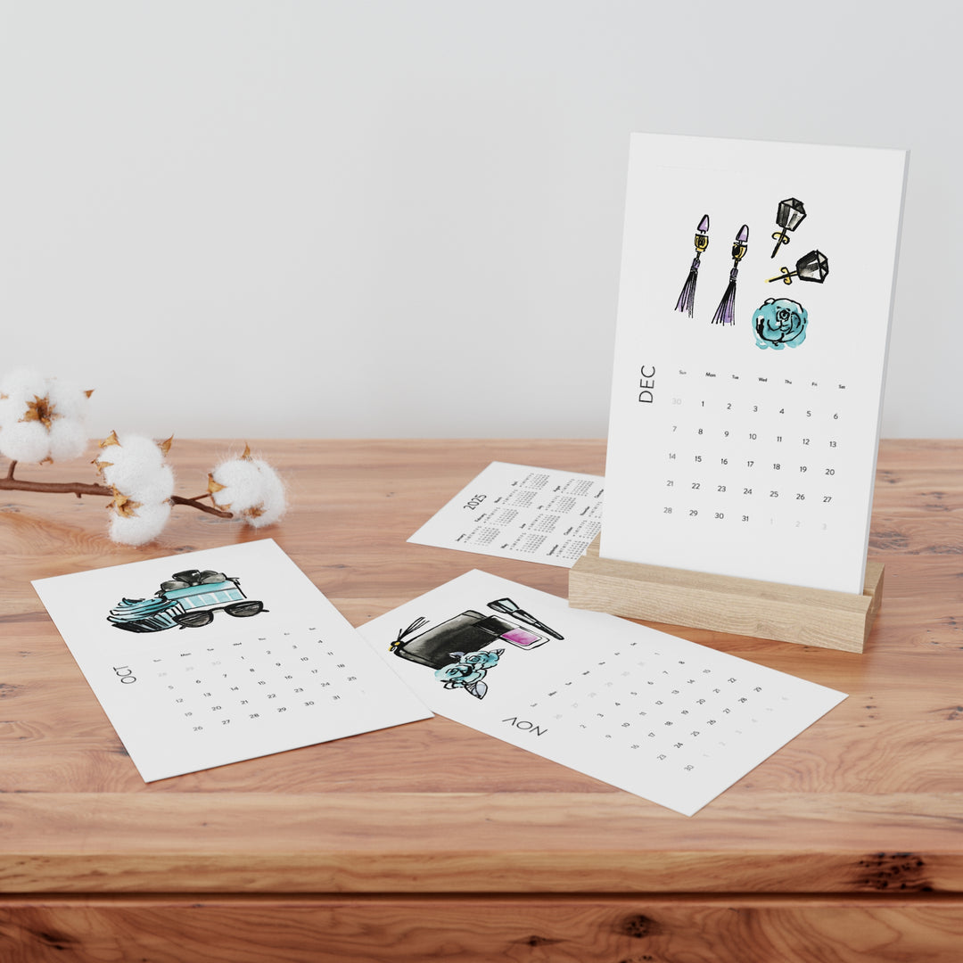 2025 Breakfast at Tiffanys Desk Calendar